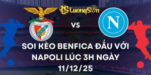 Soi Kèo Benfica đấu với Napoli Lúc 3h Ngày 11/12/25